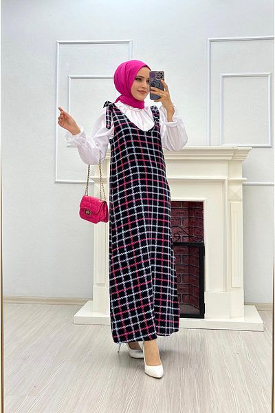 Moda Krash PLAID WINTER GIRL