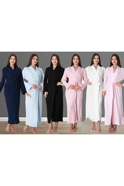 Puerpera Effortt Pregnant Postpartum Long Dressing Gown 3037