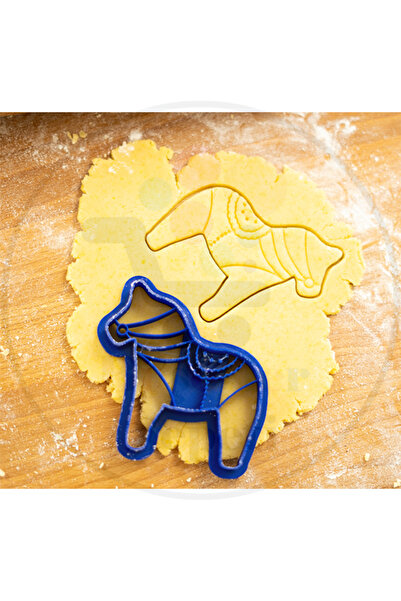 Bi'şeyler Sepeti قالب بسكويت حصان إسكندنافي