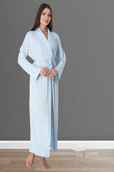 Puerpera Effortt Pregnant Postpartum Long Dressing Gown 3037