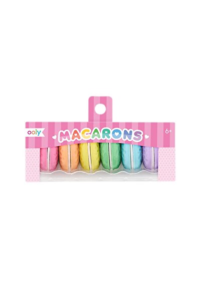 Ooly Macaron 6'lı Kokulu Silgi Seti