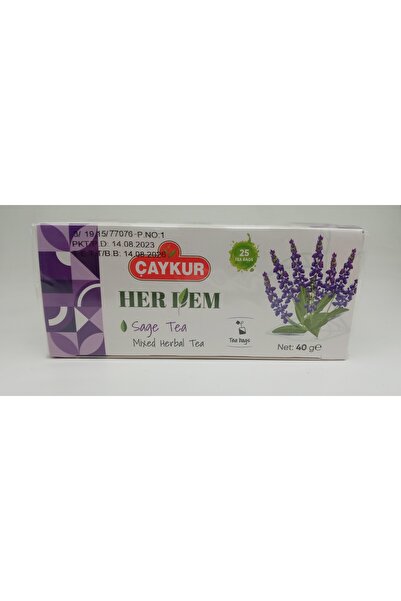 Çaykur HERDEM YEŞİL ADAÇAYI 40 GR (Bardak Poşet Çay)