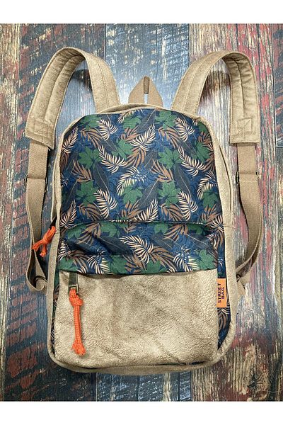 Street Bag Likya Ethnic Αυθεντικό σακίδιο πλάτης με μποέμ με μοτίβο καθημερινής χρήσης Τσάντα ταξιδιού