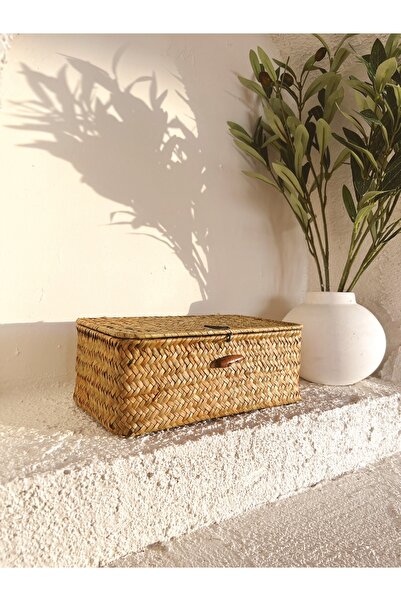 KaiHome Bamboo/Rattan Multi-Purpose Wicker Organizer/Organizer/Basket/Bath Or...