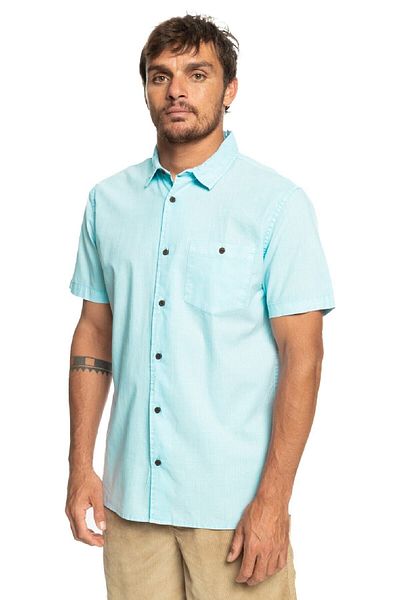 Quiksilver Ανδρικό μπλε πουκάμισο Bolam M Wvtp Eqywt04474-bfy0