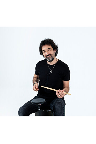 Genel Markalar Volkan Öktem Signature Practice Pads, 15 Cm, (6 Inç) Somunlu, Kauçuk Drum Pad, Davul Çalışma Pedi