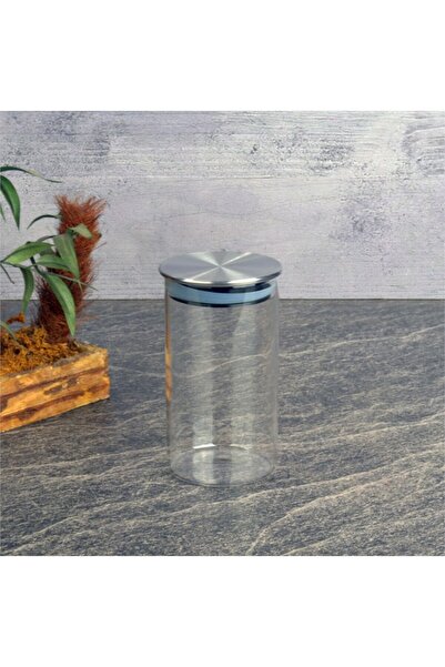 Tohana Borosilicate Glass Jar with Metal Lid - 300 ml