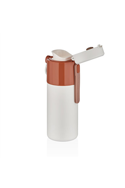 Vagonlife TKK 450ml Paslanmaz Çelik Kilitlenebilir Kapak Kahve Bardağı Mug (6...