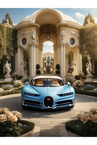 YAPAY ZEKA SANAT Παγκόσμια συλλογή αθλητικών αυτοκινήτων - Αφίσα 10 τεμαχίων