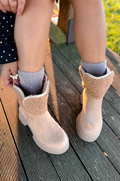 Shoebutik Dublin Bej Süet Bot
