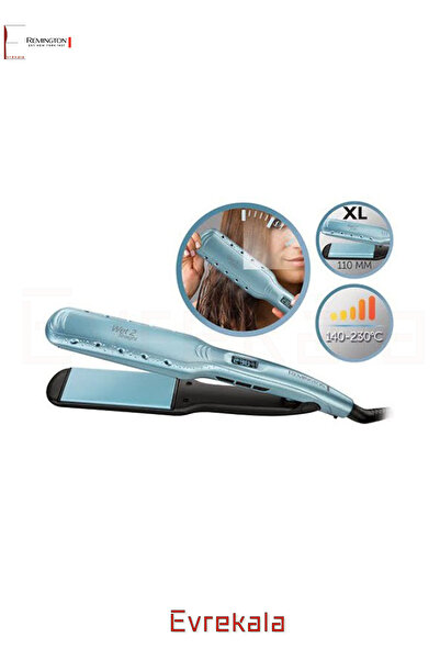 Remington Evrekala Saç Düzleştirici Islak ve Kuru Remington Wet Straight-Yetkili Satıcı Evrekala-New Model Pro