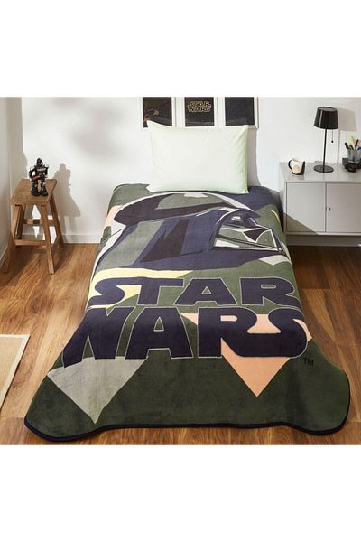 Kristal By Taç Licensed Disney Star Wars Evergreen Single Blanket