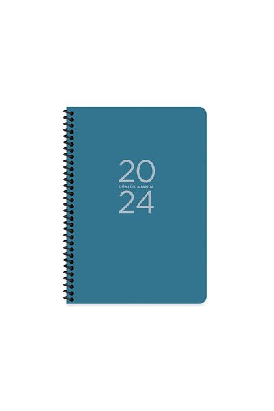 KESKİN COLOR Agenda 2024 Ataturk Daily Sharp Color Spiral - Președinte 17x24