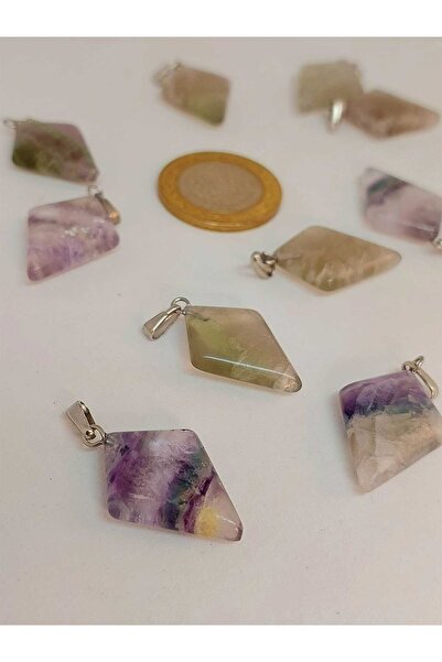 Yasamtohumu Privjesak u obliku strelice od fluoritnog kamena (42640)