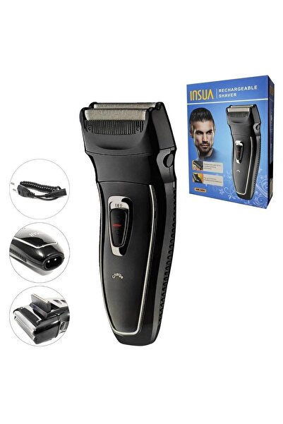 Su Kozmetik Insua Hk-900 Siyah Sinek Kaydı Şarjlı Günlük Tıraş Makinesi