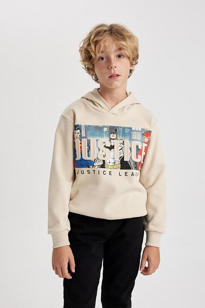 DeFacto Φούτερ Justice League Crew Neck για αγόρια B2219a823wn