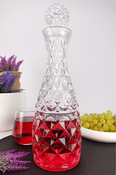 Digithome Iris Cam Kapaklı Su Ve Meşrubat Sürahisi Karaf Şişe - Su.ırs.102 C1-1-288