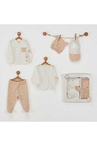 andywawa مجموعة خروج المستشفى من ليتل واوا بير مكونة من 5 قطع AC24300 بيج