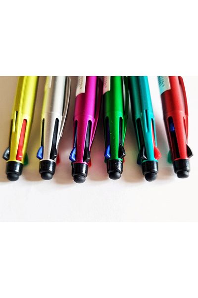 Modellino Touch Control Multi Functional 4 Colors Fomax Ballpoint Pen - 1 Piece with Body Color Selection
