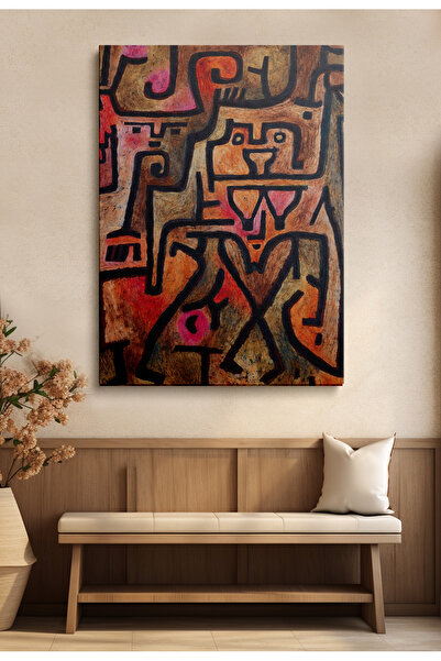 HOMEPACK Pictură murală pe pânză Pictură pe pânză unică Boho Clasic Modern KA...