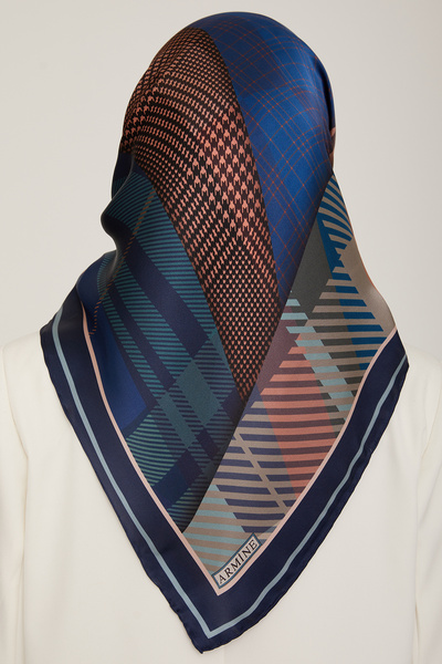 Armine ARMİNE İPEK EŞARP 8819D (SURA) (НОСТАЛЬГІЯ)