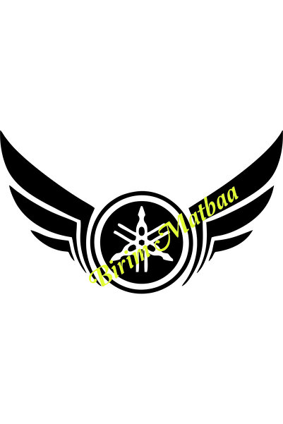 Birim Matbaa ملصق محرك جناح الطير (17 × 10 سم)