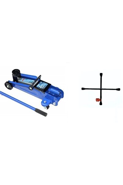 CMC Tools Cmc Pro 2 Ton Arabalı Timsah Kriko Hidrolik Kriko Tekerlekli 4 Lü Bijon Hediyeli