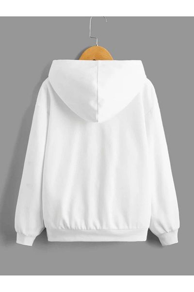 Revasser Unisex Γυναικεία/Ανδρική ADVENTURE Πολύχρωμη φούτερ με κουκούλα μεγάλου μεγέθους
