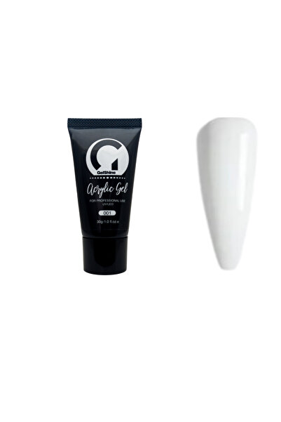 Gelshine Akralik Jel (milky Beyaz) - 30 ml Hema-free Tırnak Uzatma Akralik Je...