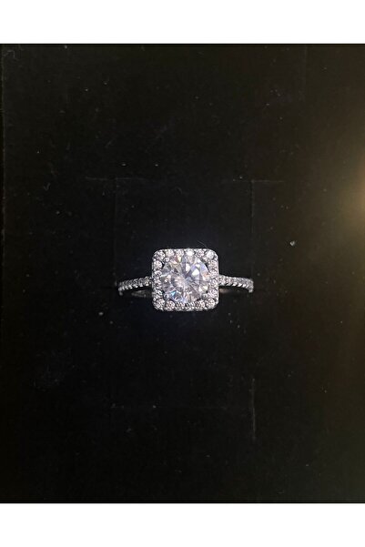 ÖZCAN ÖZEL TASARIM KARE BAGET YÜZÜK