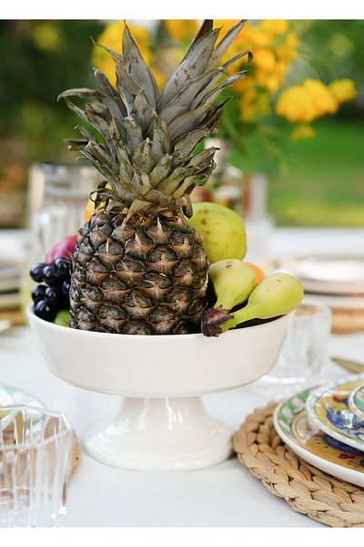 The Mia Limoncello Fruit Bowl 23 X 12 Cm