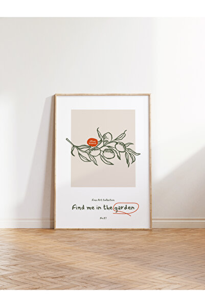 Postifull Botanik Poster - Ev Dekoru Estetik Poster - Flower Market Poster - ...