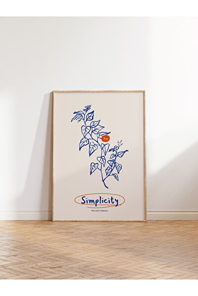 Postifull Botanik Poster - Ev Dekoru Estetik Poster - Flower Market Poster - ...