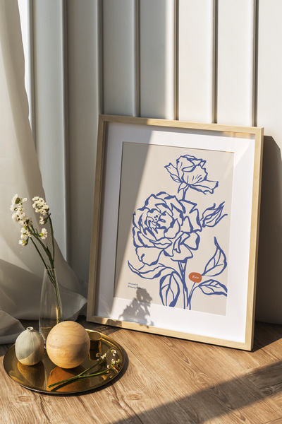 Postifull Βοτανική αφίσα - Αισθητική αφίσα διακόσμησης σπιτιού - Αφίσα Flower...