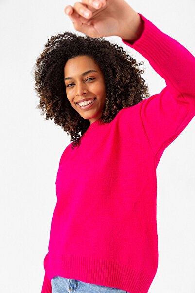 Benedetto Γυναικείο πλεκτό πουλόβερ σε κανονικό μεγάλο μέγεθος