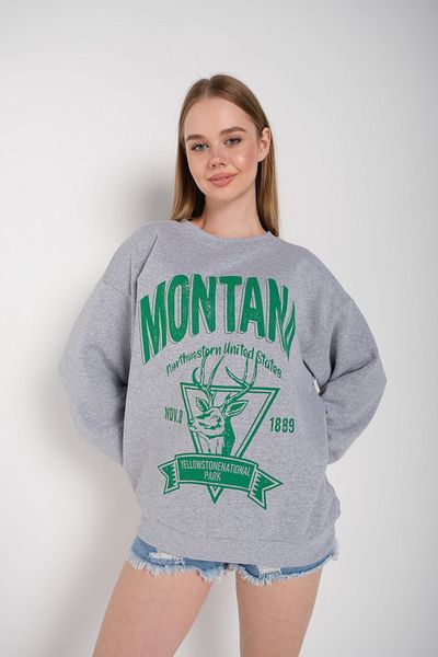 Know Montana hosszú ujjú pulóver