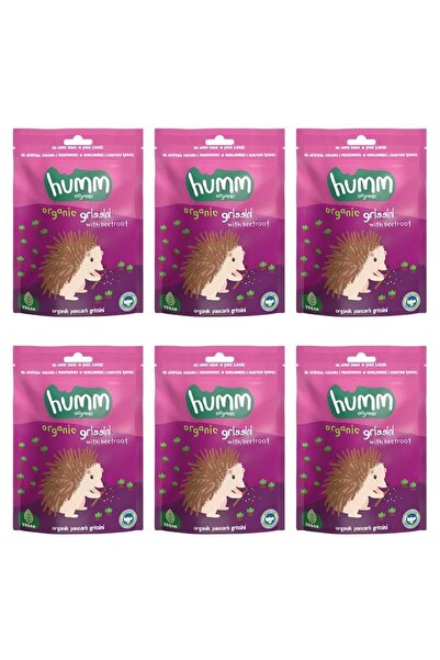 Humm Organic شمندر جريسيني عضوي 6 × 55 جرام