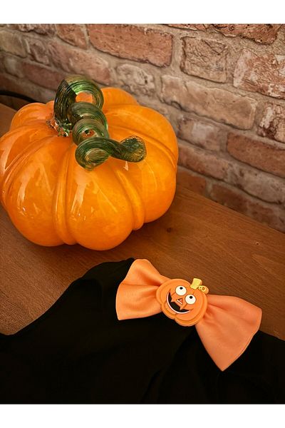 Bi Dolap Ponçik Ghost Helloween Halloween Orange Black Cat Dog Outfit & Vest