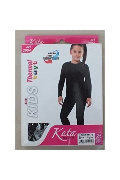 bonbonetti chocolate baby&kids Θερμικό καλσόν για κορίτσια Kota Black