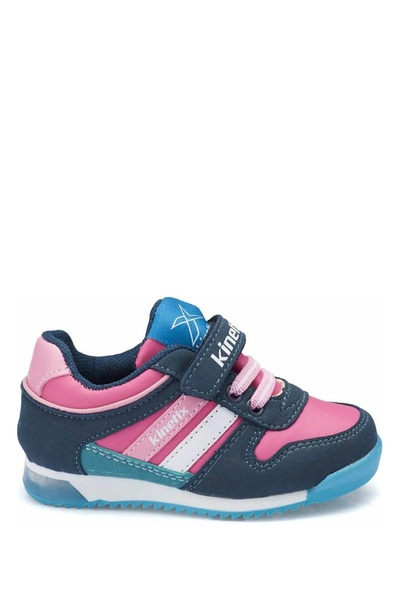Kinetix Femand Pu Petrol Girl's Sneaker Shoes
