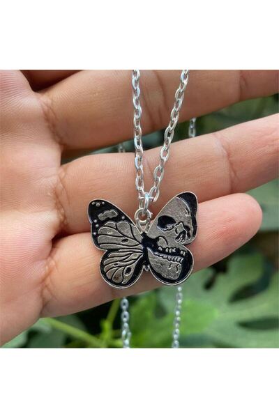 facnspt قلادة فراشة الروح الحرة