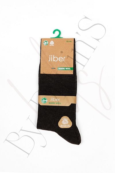 Jiber Мъжки чифт от 2 бамбукови вълнени чорапи 5650