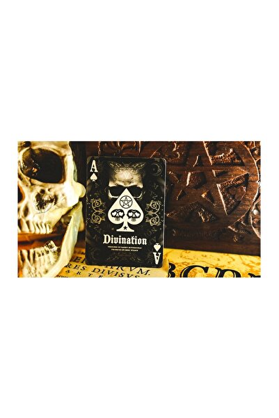 OyuncaklarÜlkesi Legends Playing Cards Divination Black Premium Game Card Collectible Playing Cards Deck
