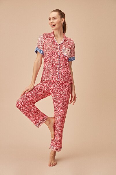 SUWEN Jasmine Maskülen Pijama Takımı