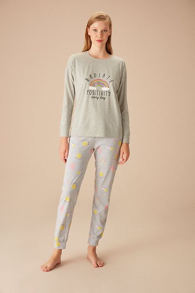 SUWEN Sunny Pajama Set