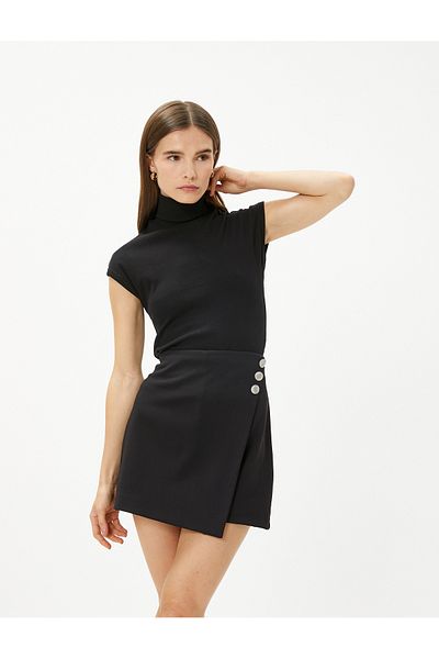 Koton Tricou de tricotaj cu guler rotit