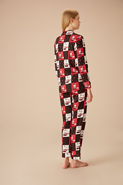 SUWEN Bunny Masculine Pajama Set