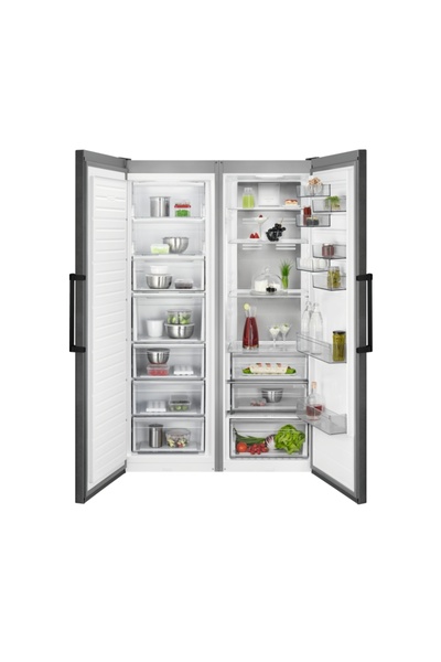 Vestel 383lt Tek Kapılı Dondurucusuz Buzdolabı + 383lt 7 Bölmeli No-frost Dondurucu Buzdolabı Seti