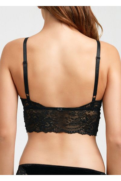SUWEN Bralette Black Jasmine de damă