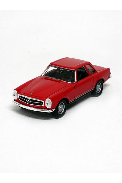 WELLY Licensed Mercedes-Benz 230 Sl 1963 Pull Drop Model Metal Car (1:32-1:34)